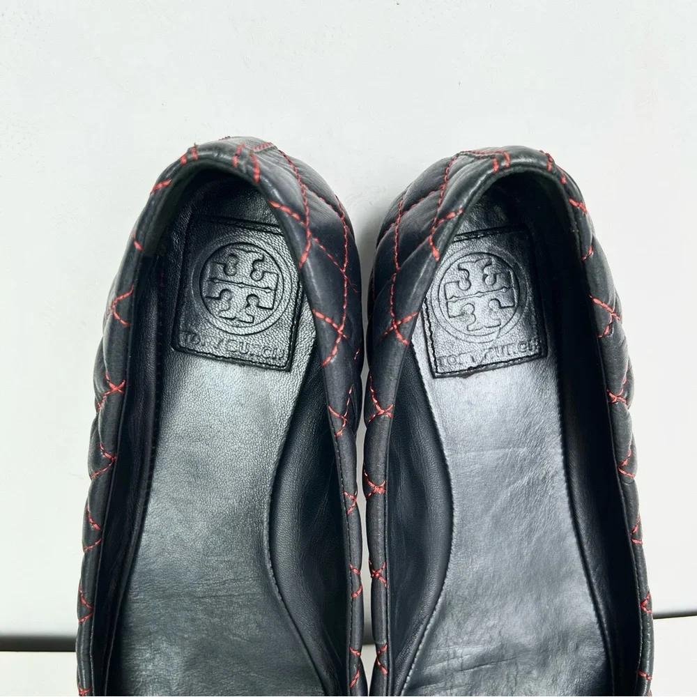TORY BURCH Kaitlin Quilted Leather Ballet Flats